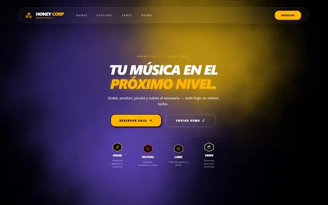 Honey Corp — Bookings and online payments