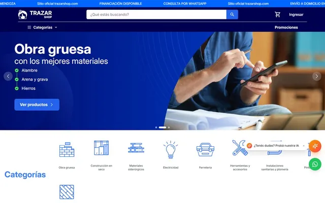 TrazarShop — E-commerce with in-house delivery